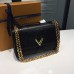 Louis Vuitton Very Chain Bag M42899 Black 2017(75806)