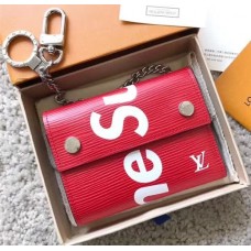 Louis Vuitton Supreme Epi Wallet M67711 Red