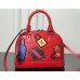 Louis Vuitton Patches Stickers Epi Alma BB Bag M52481 Red 2019