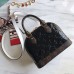 Louis Vuitton Monogram Vernis Alma BB Bag M44389 Black 2019