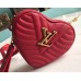 Louis Vuitton New Wave Heart Bag Red 2019