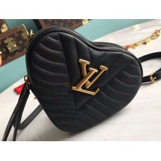 Louis Vuitton New Wave Heart Bag M52796 Black 2019