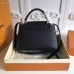 Louis Vuitton Capucines PM Bag Blooms Crown M54663 Black