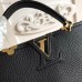 Louis Vuitton Capucines PM Bag Blooms Crown M54663 Black