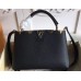 Louis Vuitton Capucines BB Bag Blooms Crown M54665 Black
