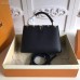 Louis Vuitton Capucines BB Bag Blooms Crown M54665 Black