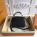 Louis Vuitton Capucines Mini Bag Python Handle Noir
