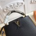 Louis Vuitton Capucines Mini Bag Python Handle Noir