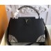 Louis Vuitton Capucines BB Bag Four Corners Python Black N94410