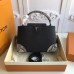 Louis Vuitton Capucines BB Bag Four Corners Python Black N94410