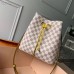 Louis Vuitton Damier Azur Canvas NeoNoe Bucket Bag N40151 Pineapple 2019