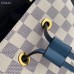 Louis Vuitton Damier Azur Canvas NeoNoe Bucket Bag N40153 Bleuet