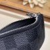 Louis Vuitton Damier Graphite Canvas Pochette Cle Key Pouch N60155