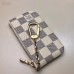 Louis Vuitton Damier Azur Canvas Pochette Cle Key Pouch N62659