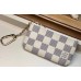 Louis Vuitton Damier Azur Canvas Pochette Cle Key Pouch N62659