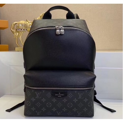 LOUIS VUITTON Monogram Eclipse Taiga Discovery Backpack PM | FASHIONPHILE