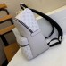 Louis Vuitton Monogram Canvas and Taiga Leather Discovery Backpack PM Bag M30232 White 2019