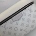 Louis Vuitton Monogram Canvas and Taiga Leather Discovery Backpack PM Bag M30232 White 2019
