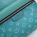 Louis Vuitton Monogram Canvas and Taiga Leather Discovery Backpack PM Bag M30227 Green 2019