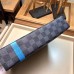 Louis Vuitton Pochette Voyage MM Bag Damier Graphite Canvas N64444 Blue Stripe