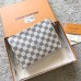 Louis Vuitton Toiletry Pouch 19 Bag M47544 Damier Azur Canvas