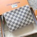 Louis Vuitton Toiletry Pouch 19 Bag M47544 Damier Azur Canvas