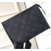 Louis Vuitton Toiletry Pouch 19 Bag M47544 Monogram Eclipse Canvas