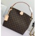 Louis Vuitton Graceful Hobo PM Bag Monogram Canvas M43701 Beige 2018