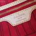 Louis Vuittom Monogram Canvas Neverfull MM Bag red