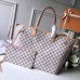 Louis Vuittom damier azur Canvas Neverfull GM Bag N41604