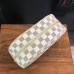 Louis Vuitton Toiletry 25 Bag Damier Azur Canvas