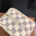 Louis Vuitton Toiletry 25 Bag Damier Azur Canvas