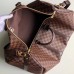 Louis Vuitton Dammier ebene Canvas Keepall 45/50/55 With Strap