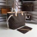 Louis Vuittom Monogram Canvas Neverfull MM Bag Beige