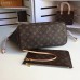 Louis Vuittom Monogram Canvas Neverfull MM Bag Beige