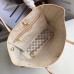 Louis Vuittom damier azur Canvas Neverfull MM Bag beige N41361