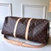 Louis Vuitton Monogram Canvas Keepall 45/50/55 With Shoulder Strap