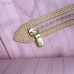 Louis Vuittom damier azur Canvas Neverfull MM Bag  Rose Ballerine N41605