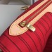 Louis Vuittom Monogram Canvas Neverfull GM Bag RED M41180