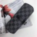 LOUIS VUITTON Damier Graphite Canvas 3 WATCH CASE N41137