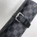 LOUIS VUITTON Damier Graphite Canvas 3 WATCH CASE N41137