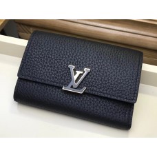 Louis Vuitton Capucines Compact Wallet M62157 Noir