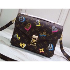 Louis Vuitton Love Lock Monogram Canvas Pochette Métis Bag M44366 2019