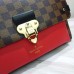 Louis Vuitton Damier Ebene Canvas Vavin PM Chain Bag Cherry 2019