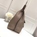 Louis Vuitton Mahina Calf Leather Carmel Hobo Bag Galet 2019