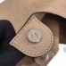 Louis Vuitton Mahina Calf Leather Carmel Hobo Bag Galet 2019
