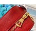 Louis Vuitton Monogram Empreinte Saintonge Bag M44606 Scarlet 2019