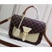 Louis Vuitton Damier Ebene Canvas Trendy Crossbody Bag N40148 Creme 2019