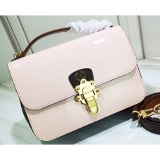 Louis Vuitton Smooth Vernis Patent Leather Cherrywood BB Bag M51952 Rose Ballerine 2019