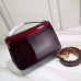 Louis Vuitton Smooth Vernis Patent Leather Cherrywood BB Bag Amarante 2019